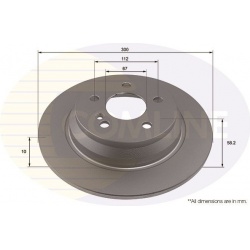 stabdžių diskas (1vnt)
                                COMLINE                                                ADC4044, COML