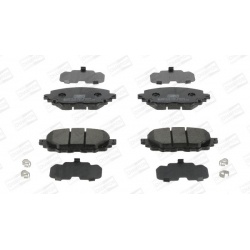 stabdžių trinkelių rinkinys, diskinis stabdys
                                CHAMPION                                    