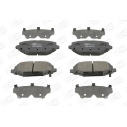 stabdžių trinkelių rinkinys, diskinis stabdys
                                CHAMPION                                    