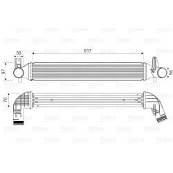 tarpinis suslėgto oro aušintuvas, kompresorius
                                VALEO                                       