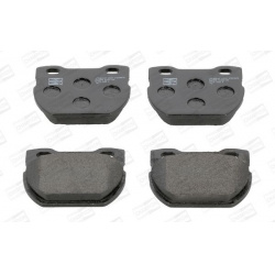 stabdžių trinkelių rinkinys, diskinis stabdys
                                CHAMPION                                    