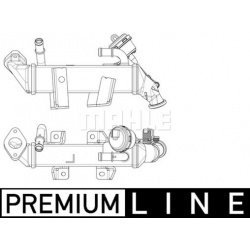 aušintuvas, išmetamųjų dujų recirkuliacija BEHR *** PREMIUM LINE ***
                                MAHLE              