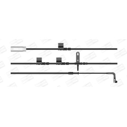 įspėjimo kontaktas, stabdžių trinkelių susidėvėjimas
                                CHAMPION                         