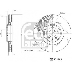 stabdžių diskas (1vnt)
FEBI BILSTEIN 171602,