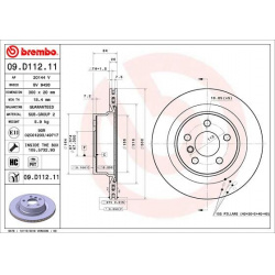 Stabdžių diskas PRIME LINE - UV Coated
                                BREMBO                                              
