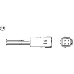 lambda jutiklis
                                NGK                                95893, NGK, 95893, auto detalė