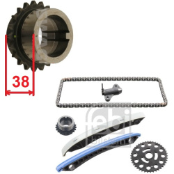 Grandinė, komplektas
                                FEBI BILSTEIN                                                106357, FE