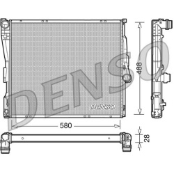 Aušinimo radiatorius
                                DENSO                                                DRM05090, DENSO, D