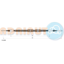 Trosas rankinio
                                ADRIAUTO                                13.0280, ADRIAUTO, 130280, auto detal