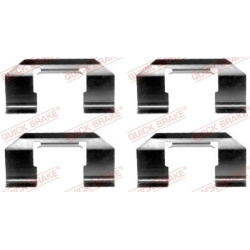 priedų komplektas, diskinių stabdžių trinkelės
                                QUICK BRAKE                              