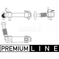 aušintuvas, išmetamųjų dujų recirkuliacija BEHR *** PREMIUM LINE ***
                                MAHLE              