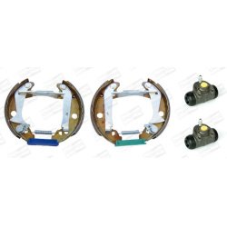 stabdžių trinkelių komplektas
                                CHAMPION                                                3810