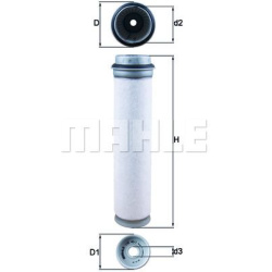 antrinis oro filtras
                                KNECHT                                                LXS40/1, KNECHT, L