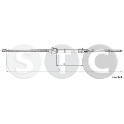 trosas, stovėjimo stabdys
                                STC                                                T483736, STC, T