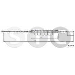 trosas, stovėjimo stabdys
                                STC                                                T483290, STC, T