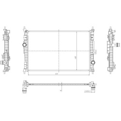 Aušinimo radiatorius
                                NRF                                                59302, NRF, 59302, a