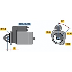 Starteris
                                BOSCH                                                0001108020, BOSCH, 0001108020,